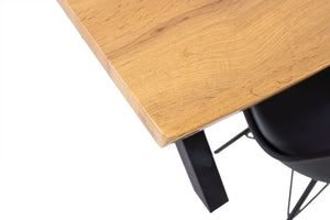 #wildeichenfarben #160x85 #x-gestellschwarz