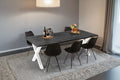 #graufarben #220x100 #x-gestellweiß