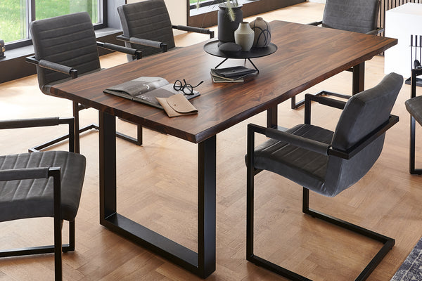 #wengefarben #160x90 #u-gestellschwarz