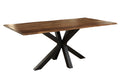 #nussbaumfarben #180x90 #spider-gestellschwarz