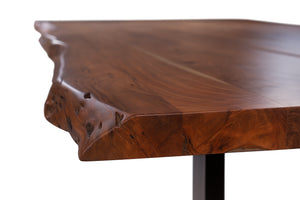 #nussbaumfarben #240x110 #u-gestellschwarz