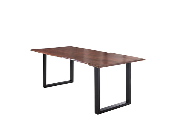 #nussbaumfarben #240x100 #u-gestellschwarz