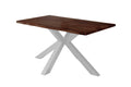 #nussbaumfarben #140x80 #spider-gestellsilber