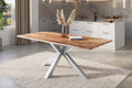 #naturfarben #220x100 #spider-gestellsilber