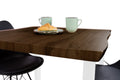 #nussbaumfarben #80x80 #u-gestellweiß