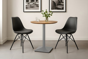 #akazienaturfarben #60x60 #säulen-gestelleckigsilber