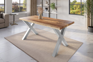 #mangoroughfarben #200x100 #x-gestellsilber