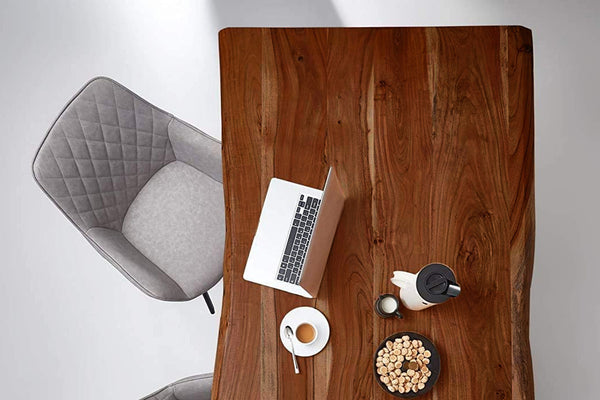 #nussbaumfarben #200x100 #u-gestellschwarz