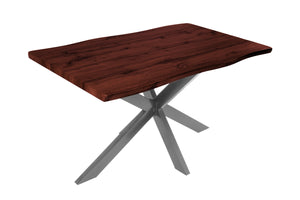 #nussbaumfarben #120x80 #spider-gestellsilber