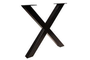 #nussbaumfarben #300x100 #x-gestellschwarz