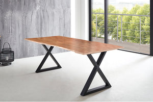 #naturfarben #220x100 #x-gestellschwarz