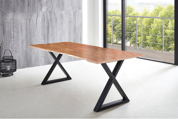 #naturfarben #220x100 #x-gestellschwarz