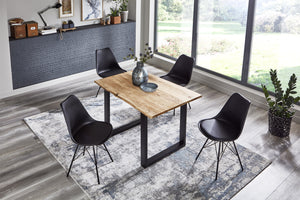 #naturfarben #100x70 #u-gestellschwarz