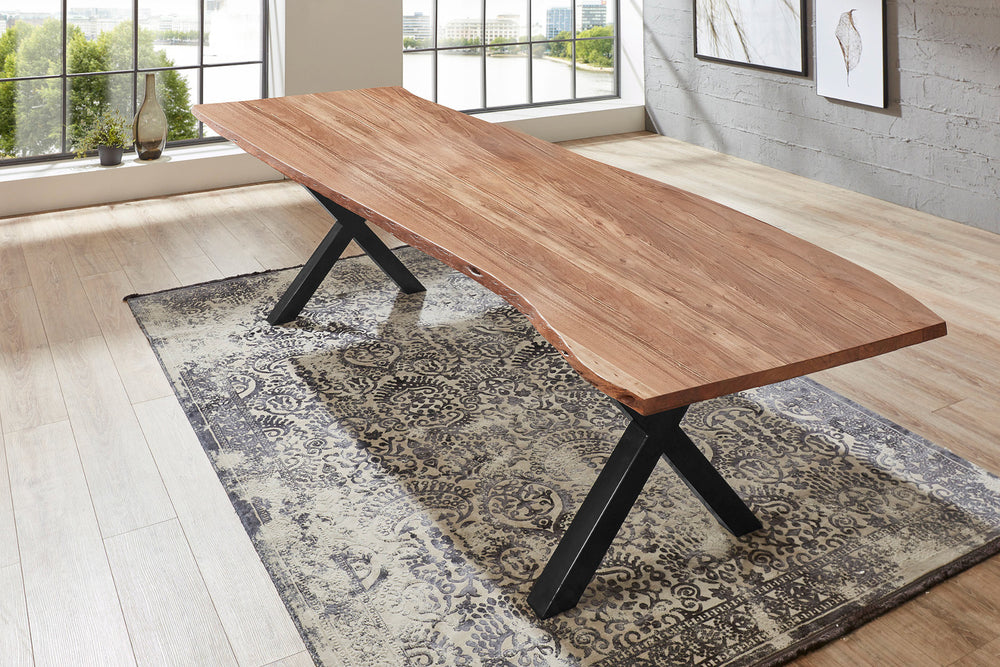 #naturfarben #280x100 #x-gestellschwarz