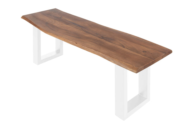#nussbaumfarben #120cm #u-gestellweiß