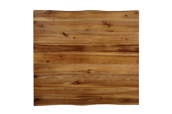 #akaziehonigfarben #75x75 #säulen-gestelleckigschwarz