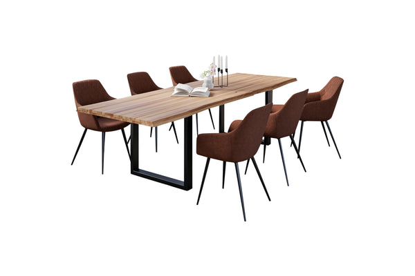 #naturfarben #240x100 #u-gestellschwarz