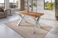 #mangoroughfarben #140x80 #x-gestellsilber