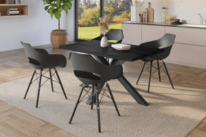 #holzgrau-optik #120x80 #spider-gestellschwarz