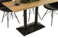 #mangonaturfarben #120x60 #säulen-gestellschwarz