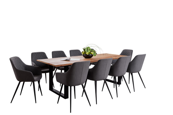 #naturfarben #220x100 #u-gestellschwarz