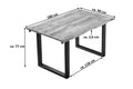 #180(280)x90 #mangonaturfarben #u-gestellschwarz