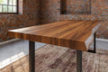 #nussbaumfarben #180x90 #u-gestellschwarz