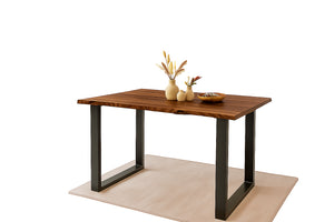 #nussbaumfarben #120x80 #u-gestellschwarz
