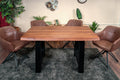 #nussbaumfarben #180x90 #a-gestellschwarz