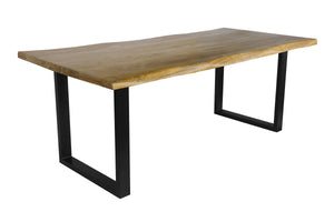 #eichenfarben #180x90 #u-gestellschwarz