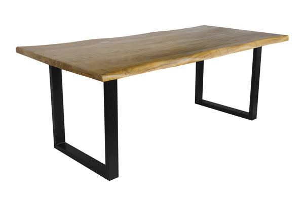 #eichenfarben #180x90 #u-gestellschwarz