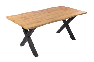 #wildeichenfarben #180x90 #x-gestellschwarz