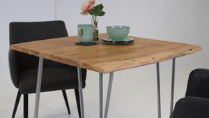 #naturfarben #90x90 #hairpin-gestellsilber
