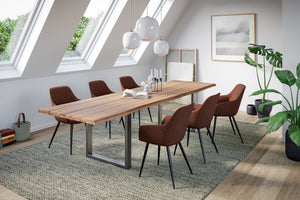 #naturfarben #280x100 #u-gestellsilber