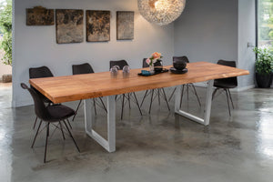 #naturfarben #200(300)x100 #u-gestellsilber