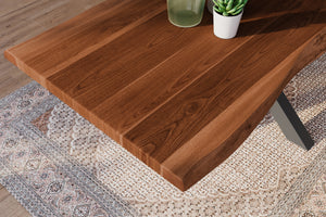 #akazienussbaumfarben #200x100 #spider-gestellschwarz