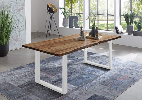 #naturfarben #140x80 #u-gestellweiß