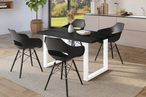 #holzgrau-optik #140x80 #u-gestellweiß