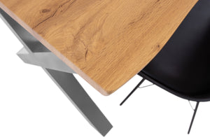 #wildeichenfarben #80x80 #x-gestellsilber