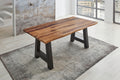 #sheeshamnaturfarbenlackiert #180x90 #a-gestellschwarz