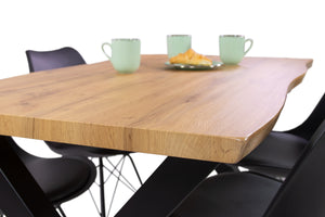 #wildeichenfarben #120x80 #x-gestellschwarz