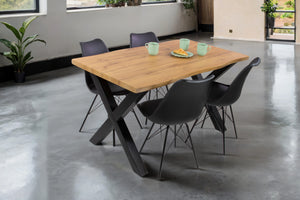 #wildeichenfarben #120x80 #x-gestellschwarz