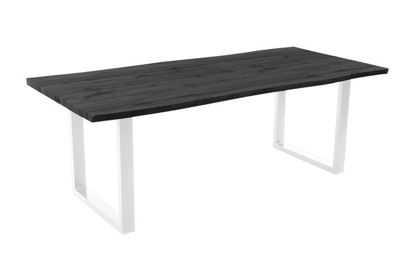 #holzgraufarben-optik #240x100 #u-gestellweiß