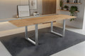 #120(200)x80 #u-gestellsilber