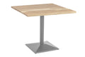 #80x80 #säulen-gestelleckigsilber