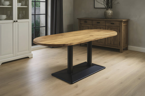 #140x60 #säulen-gestellschwarz