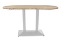 #140x60 #säulen-gestellsilber