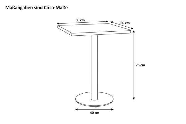 #60x60 #säulen-gestellrundsilber