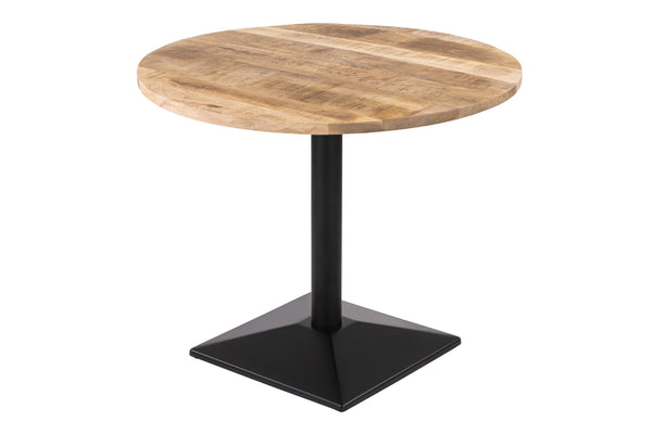 #80x80 #mangonaturfarben #säulen-gestelleckigschwarz