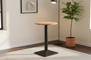 #60x60 #akazienaturfarben #säulen-gestelleckigschwarz